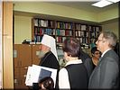Митрополит Климент в библиотеке МГППУ Митрополит Климент в библиотеке МГППУ