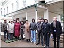 Перед домом Льва Николаевича Перед домом Льва Николаевича