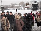 На входе в собор На входе в собор