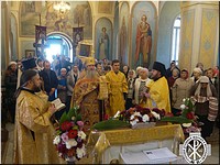 Поклонение честным веригам апостола Петра: Престольный праздник на подворье Русской Духовной Миссии в Яффе , 29.01.2017 Поклонение честным веригам апостола Петра: Престольный праздник на подворье Русской Духовной Миссии в Яффе , 29.01.2017