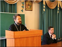 Санкт-Петербург: Митрополит Иларион возглавил заседание кафедры педагогики и теории образования Общецерковной аспирантуры и докторантуры, 20.03.2017 Санкт-Петербург: Митрополит Иларион возглавил заседание кафедры педагогики и теории образования Общецерковной аспирантуры и докторантуры, 20.03.2017