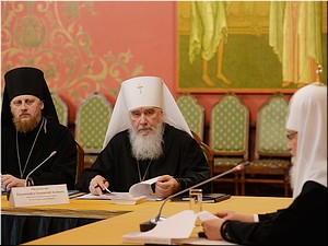 Предстоятель Русской Церкви возглавил заседание Палаты попечителей Патриаршей литературной премии, 28.03.2017 Предстоятель Русской Церкви возглавил заседание Палаты попечителей Патриаршей литературной премии, 28.03.2017