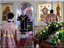 Божественная Литургия в Алексеевском монастыре в день престольного праздника св. Алексия, человека Божия, 30.03.2017 Божественная Литургия в Алексеевском монастыре в день престольного праздника св. Алексия, человека Божия, 30.03.2017