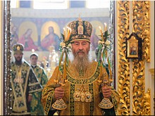 В день памяти преподобного Феодосия Печерского митрополит Онуфрий совершил Божественную Литургию в Киево-Печерской лавре, 27.08.2017 В день памяти преподобного Феодосия Печерского митрополит Онуфрий совершил Божественную Литургию в Киево-Печерской лавре, 27.08.2017