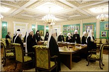 В Даниловом монастыре состоялось очередное заседание Священного Синода Русской Православной Церкви, 06.10.2017 В Даниловом монастыре состоялось очередное заседание Священного Синода Русской Православной Церкви, 06.10.2017