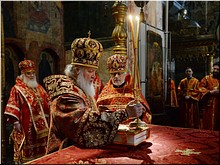 Патриаршая Божественная Литургия в праздник Собора новомучеников Церкви Русской, 04.02.2018 Патриаршая Божественная Литургия в праздник Собора новомучеников Церкви Русской, 04.02.2018