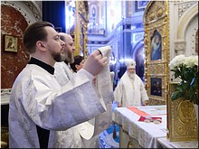 В Великую Субботу Святейший Патриарх Кирилл совершил Божественную Литургию и вознёс молитву о мире на Святой Земле, 07.04.2018 В Великую Субботу Святейший Патриарх Кирилл совершил Божественную Литургию и вознёс молитву о мире на Святой Земле, 07.04.2018
