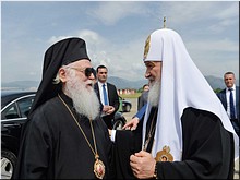 Посещением Свято-Воскресенской духовной академии завершился визит Святейшего Патриарха Кирилла в Албанскую Православную Церковь. 30.04.2018 Посещением Свято-Воскресенской духовной академии завершился визит Святейшего Патриарха Кирилла в Албанскую Православную Церковь. 30.04.2018