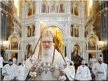 В праздник Вознесения Господня Предстоятель Русской Церкви совершил Божественную Литургию в Храме Христа Спасителя и возвёл епископа Тихона (Шевкунова) в сан митрополита, 17.05.2018 В праздник Вознесения Господня Предстоятель Русской Церкви совершил Божественную Литургию в Храме Христа Спасителя и возвёл епископа Тихона (Шевкунова) в сан митрополита, 17.05.2018