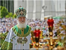 Святейший Патриарх Кирилл совершил Божественную Литургию на соборной площади Вологодского кремля, 18.06.2018 Святейший Патриарх Кирилл совершил Божественную Литургию на соборной площади Вологодского кремля, 18.06.2018