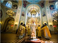 В день памяти Германа Казанского глава Татарстанской митрополии совершил Литургию в Свияжском монастыре, 06.07.2018 В день памяти Германа Казанского глава Татарстанской митрополии совершил Литургию в Свияжском монастыре, 06.07.2018