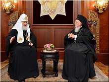 По итогам встречи с Патриархом Варфоломеем Предстоятель Русской Церкви заявил, что переговоры прошли хорошо, 31.08.2018 По итогам встречи с Патриархом Варфоломеем Предстоятель Русской Церкви заявил, что переговоры прошли хорошо, 31.08.2018