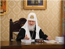 Святейший Патриарх Кирилл возглавил последнее в 2018 году заседание Высшего Церковного Совета, 26.12.2018 Святейший Патриарх Кирилл возглавил последнее в 2018 году заседание Высшего Церковного Совета, 26.12.2018