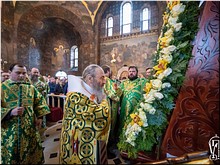 В праздник Собора преподобных отцов Киево-Печерских митрополит Онуфрий совершил Литургию в Киево-Печерской лавре, 24.03.2019 В праздник Собора преподобных отцов Киево-Печерских митрополит Онуфрий совершил Литургию в Киево-Печерской лавре, 24.03.2019