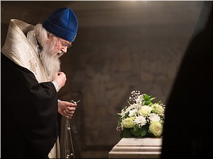 Митрополит Евлогий (Смирнов) отслужил в Троице-Сергиевой лавре панихиду по Патриарху Алексию I в 49-ю годовщину его кончины, 17.04.2019 Митрополит Евлогий (Смирнов) отслужил в Троице-Сергиевой лавре панихиду по Патриарху Алексию I в 49-ю годовщину его кончины, 17.04.2019