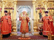 Патриаршая Божественная Литургия в Покровском монастыре в 20-ю годовщину канонизации блаженной Матроны, 02.05.2019 Патриаршая Божественная Литургия в Покровском монастыре в 20-ю годовщину канонизации блаженной Матроны, 02.05.2019