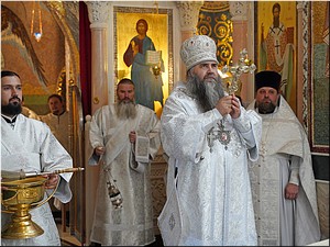 В день памяти преподобной Александры, первоначальницы Дивеевской обители, митрополит Георгий освятил придел Благовещенского собора Дивеевского монастыря, 26.06.2019 В день памяти преподобной Александры, первоначальницы Дивеевской обители, митрополит Георгий освятил придел Благовещенского собора Дивеевского монастыря, 26.06.2019