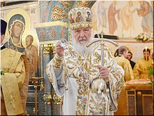 Святейший Патриарх Кирилл совершил освящение храма Казанской иконы Божией Матери в посёлке Мещёрский города Москвы, 14.07.2019 Святейший Патриарх Кирилл совершил освящение храма Казанской иконы Божией Матери в посёлке Мещёрский города Москвы, 14.07.2019