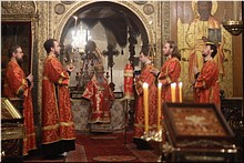 Архиерейская Литургия в Успенском соборе Московского Кремля в день памяти новомучеников, 09.02.2020 Архиерейская Литургия в Успенском соборе Московского Кремля в день памяти новомучеников, 09.02.2020