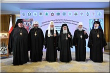 Самые острые проблемы Праославия обозначил на встрече в Аммане Святейший Патриарх Кирилл. Его пребывание в Иордании завершилось, 27.02.2020 Самые острые проблемы Праославия обозначил на встрече в Аммане Святейший Патриарх Кирилл. Его пребывание в Иордании завершилось, 27.02.2020