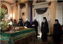 Торжества в Даниловом монастыре по случаю дня памяти основателя обители, 17.03.2020 Торжества в Даниловом монастыре по случаю дня памяти основателя обители, 17.03.2020