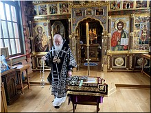 В Великую Пятницу Святейший Патриарх Кирилл совершил вечерню с выносом Плащаницы Спасителя, 17.04.2020 В Великую Пятницу Святейший Патриарх Кирилл совершил вечерню с выносом Плащаницы Спасителя, 17.04.2020