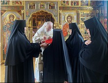 В Великую Субботу Святейший Патриарх Кирилл совершил Божественную Литургию святого Василия Великого, 18.04.2020 В Великую Субботу Святейший Патриарх Кирилл совершил Божественную Литургию святого Василия Великого, 18.04.2020