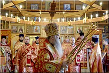 Митрополит Варсонофий совершил Божественную литургию в храме Иверской иконы Божией Матери при ПНИ № 10, 21.04.2020 Митрополит Варсонофий совершил Божественную литургию в храме Иверской иконы Божией Матери при ПНИ № 10, 21.04.2020