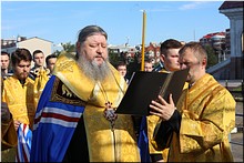 Глава Архангельской митрополии освятил учебный корабль Балтийского флота «Смольный» в канун празднования Дня военно-морского флота, 24.07.2020 Глава Архангельской митрополии освятил учебный корабль Балтийского флота «Смольный» в канун празднования Дня военно-морского флота, 24.07.2020