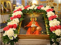 В Дивеевском монастыре освящён храм в честь иконы Божией Матери «Державная», 21.12.2020 В Дивеевском монастыре освящён храм в честь иконы Божией Матери «Державная», 21.12.2020
