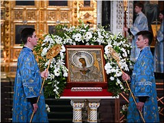 Предстоятель Русской Церкви совершил утреню с чтением акафиста Пресвятой Богородице в Храме Христа Спасителя накануне праздника Похвалы Божией Матери, 16.04.2021 Предстоятель Русской Церкви совершил утреню с чтением акафиста Пресвятой Богородице в Храме Христа Спасителя накануне праздника Похвалы Божией Матери, 16.04.2021