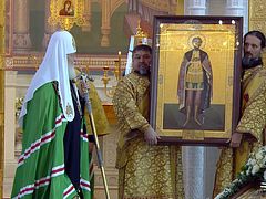 Предстоятель Русской Церкви освятил восстановленный Александро-Невский собор в Волгограде, 19.09.2021 Предстоятель Русской Церкви освятил восстановленный Александро-Невский собор в Волгограде, 19.09.2021