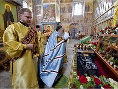 Митрополит Варсонофий совершил Божественную литургию в Александро-Свирском монастыре, 19.09.2021 Митрополит Варсонофий совершил Божественную литургию в Александро-Свирском монастыре, 19.09.2021