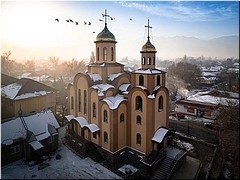 В Алма-Ате освящён храм в честь священноисповедника Николая Алма-Атинского, 09.11.2021 В Алма-Ате освящён храм в честь священноисповедника Николая Алма-Атинского, 09.11.2021