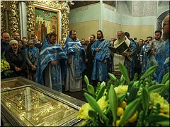 В Донском монастыре молитвенно отметили 30-летие обретения мощей святителя Тихона, Патриарха Московского и всея России, 22.02.2022 В Донском монастыре молитвенно отметили 30-летие обретения мощей святителя Тихона, Патриарха Московского и всея России, 22.02.2022
