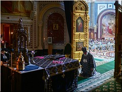 В Великую Среду Святейший Патриарх Кирилл совершил последнюю в этом году Литургию Преждеосвященных Даров, 20.04.2022 В Великую Среду Святейший Патриарх Кирилл совершил последнюю в этом году Литургию Преждеосвященных Даров, 20.04.2022