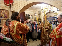 Архиерейская Литургия прошла в храме посёлка Старый Просвет Курганской области в день престольного праздника – иконы Божией Матери «Нечаянная радость», 14.05.2022 Архиерейская Литургия прошла в храме посёлка Старый Просвет Курганской области в день престольного праздника – иконы Божией Матери «Нечаянная радость», 14.05.2022