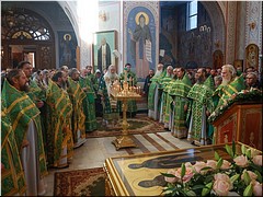 В день 685-летия преставления преподобных Кирилла и Марии Радонежских председатель Синодального отдела по монастырям и монашеству совершил Литургию в Покровском Хотькове монастыре, 11.10.2022 В день 685-летия преставления преподобных Кирилла и Марии Радонежских председатель Синодального отдела по монастырям и монашеству совершил Литургию в Покровском Хотькове монастыре, 11.10.2022