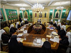 Святейший Патриарх Кирилл возглавил заседание Священного Синода Русской Церкви, 13.10.2022 Святейший Патриарх Кирилл возглавил заседание Священного Синода Русской Церкви, 13.10.2022