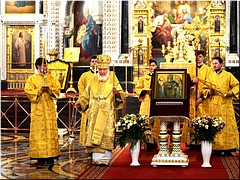 В канун дня памяти святителя Николая Чудотворца Святейший Патриарх Кирилл совершил всенощное бдение в Храме Христа Спасителя, 18.12.2022 В канун дня памяти святителя Николая Чудотворца Святейший Патриарх Кирилл совершил всенощное бдение в Храме Христа Спасителя, 18.12.2022