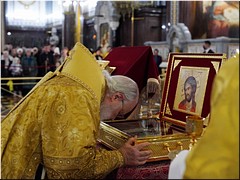 В канун праздника святых праотец и дня памяти святителя Спиридона Тримифунтского Святейший Патриарх Кирилл совершил всенощное бдение в Храме Христа Спасителя, 24.12.2022 В канун праздника святых праотец и дня памяти святителя Спиридона Тримифунтского Святейший Патриарх Кирилл совершил всенощное бдение в Храме Христа Спасителя, 24.12.2022