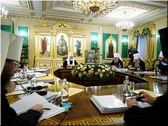 Учреждён Совет по взаимодействию Русской Церкви с организациями высшего и среднего профессионального образования в сфере духовно-нравственного воспитания, 29.12.2022 Учреждён Совет по взаимодействию Русской Церкви с организациями высшего и среднего профессионального образования в сфере духовно-нравственного воспитания, 29.12.2022