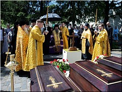 В день памяти преподобноисповедника Георгия Даниловского в московский Данилов монастырь перенесли останки монахов Спасо-Преображенской обители Московского Кремля, 04.07.2023 В день памяти преподобноисповедника Георгия Даниловского в московский Данилов монастырь перенесли останки монахов Спасо-Преображенской обители Московского Кремля, 04.07.2023