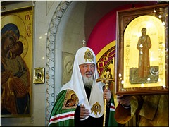 В день 10-летия возрождения Алексеевского монастыря Святейший Патриарх Кирилл совершил в обители Божественную Литургию, 16.07.2023 В день 10-летия возрождения Алексеевского монастыря Святейший Патриарх Кирилл совершил в обители Божественную Литургию, 16.07.2023