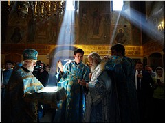 В праздник Казанской иконы Божией Матери Предстоятель Русской Церкви совершил Литургию в Казанском соборе на Красной площади в Москве, 21.07.2023 В праздник Казанской иконы Божией Матери Предстоятель Русской Церкви совершил Литургию в Казанском соборе на Красной площади в Москве, 21.07.2023