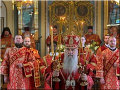 Митрополит Санкт-Петербургский Варсонофий совершил Божественную Литургию в храме пророка Илии, 02.08.2023 Митрополит Санкт-Петербургский Варсонофий совершил Божественную Литургию в храме пророка Илии, 02.08.2023